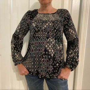 STYLE & CO PRINTED TOP